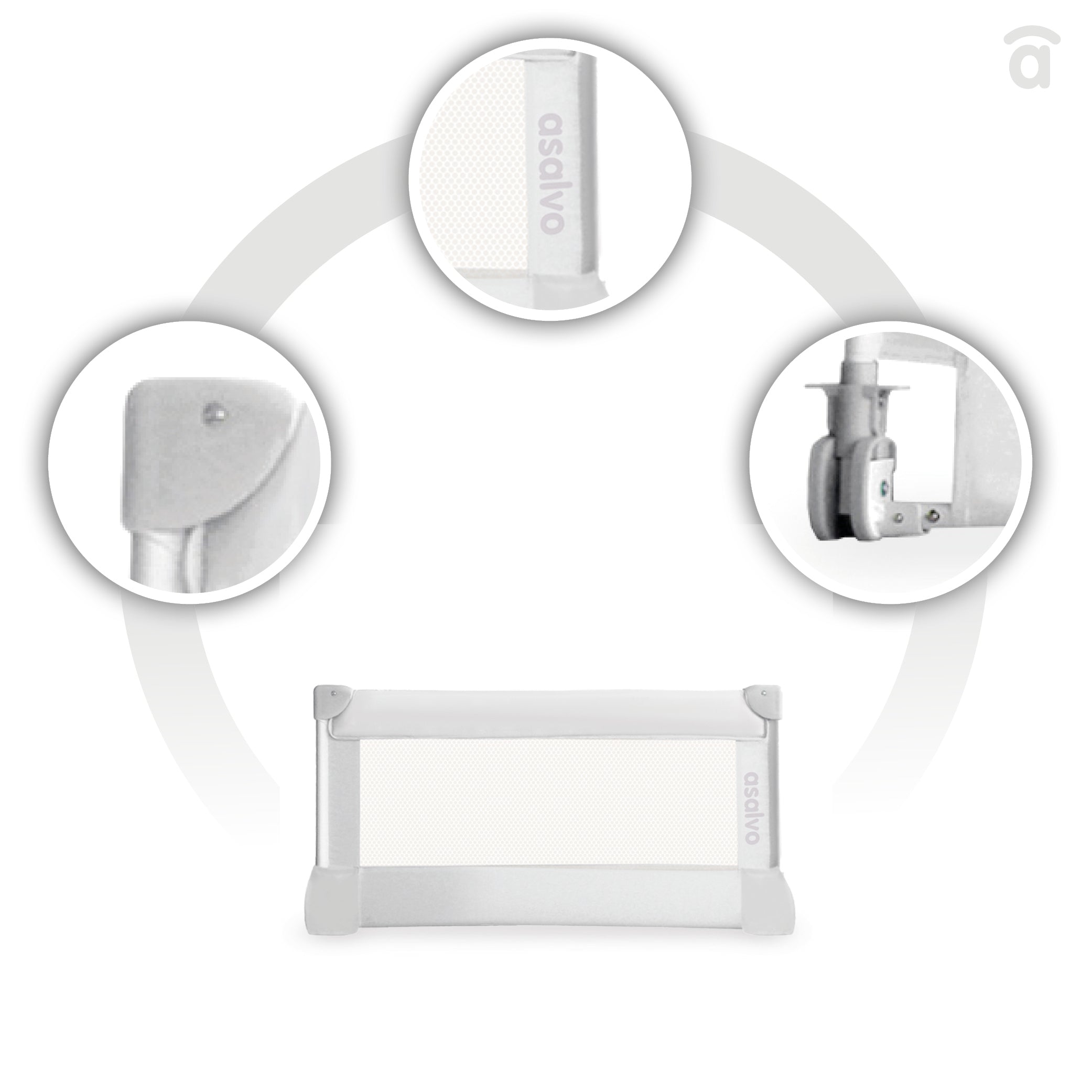 Barrière de lit 90cm